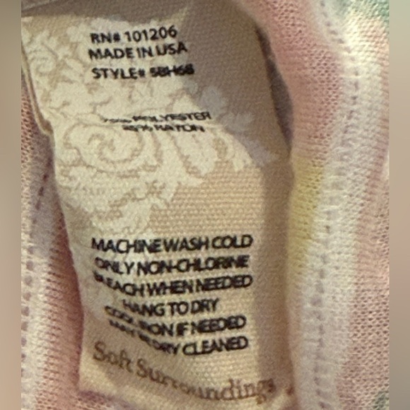 Soft Surroundings Pastel Knit Top - Picture 7 of 7